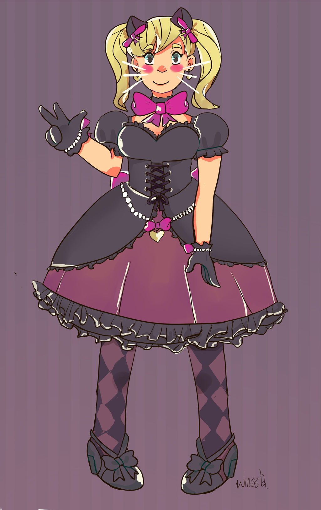 Dva Black Cat Skin by winesta on DeviantArt