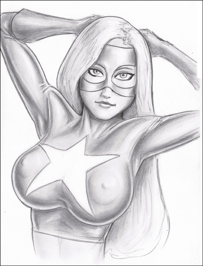 Stargirl pinup