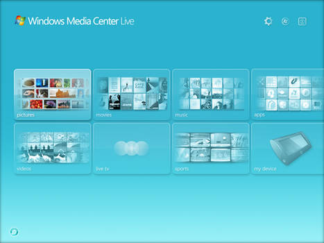 Windows Media Center Live (Mockup)