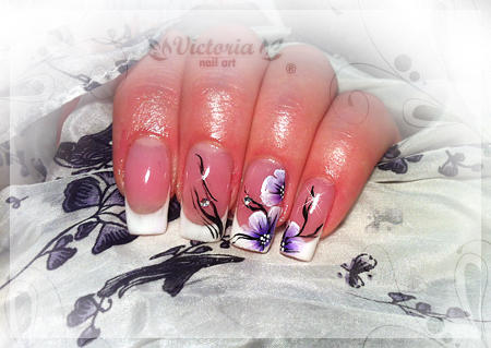 Nail art 229 (Gel nails)