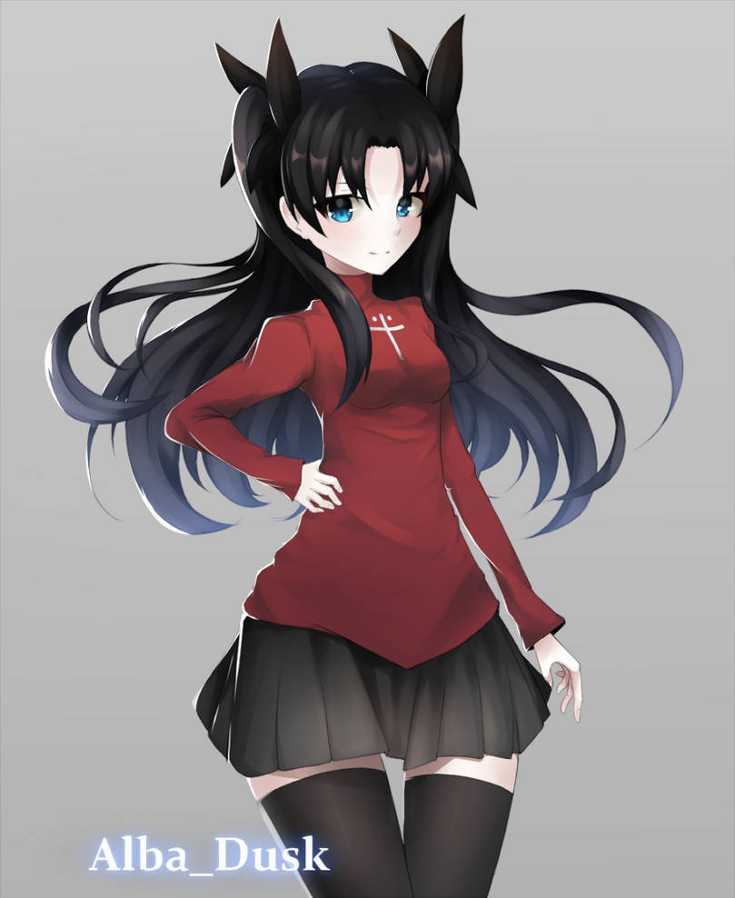 Fanf Rin Rin - Fanart Fate/Stay Night. by AlbaDusk on DeviantArt