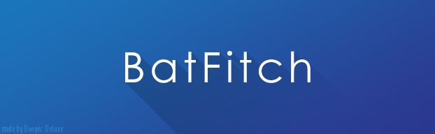 osu! userpage banner: BatFitch by DongerDeluxe on DeviantArt