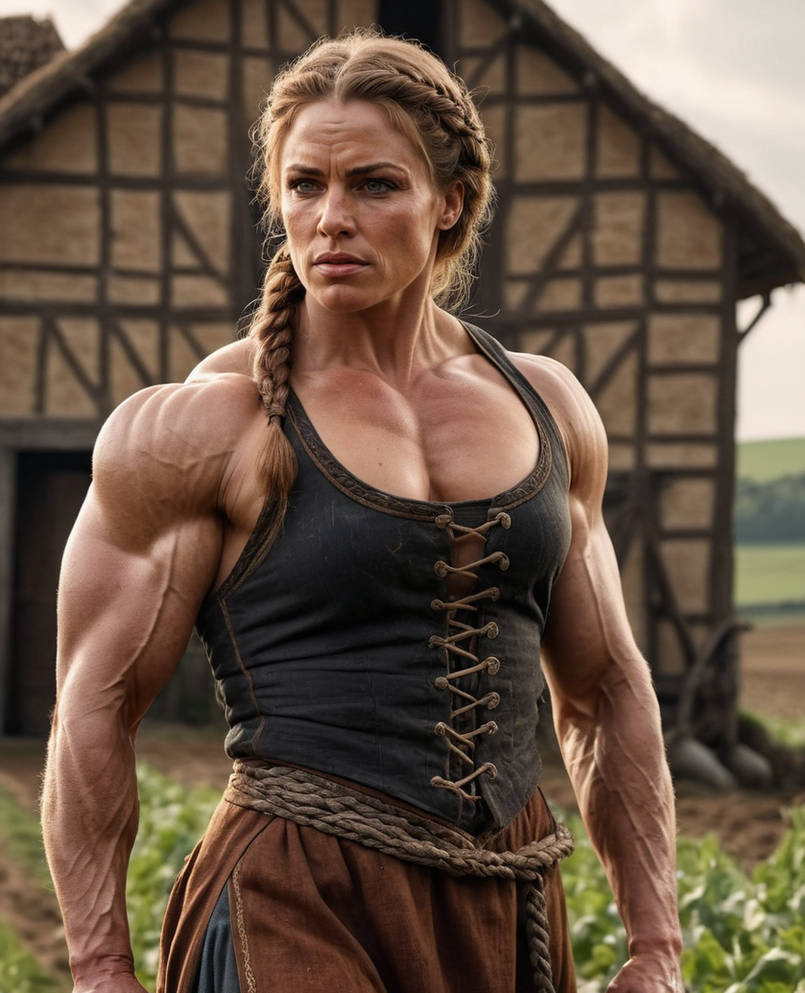 Muscular Ruth Down on the Farm 05 by mungs999 on DeviantArt
