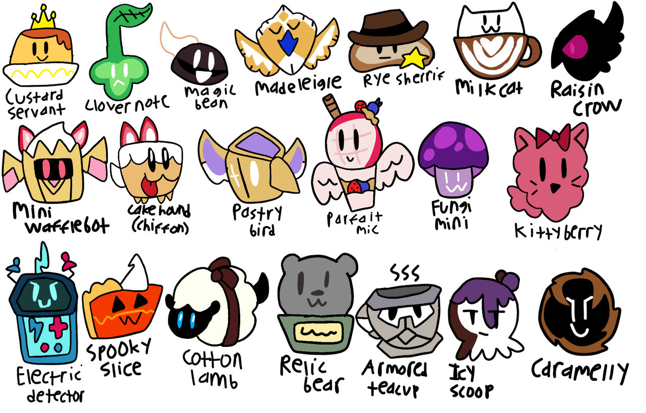 Combipet If cookies that debuted in CRK have combi pets by jazminelovespokemon ...
