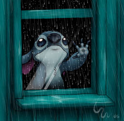 Rainy Night by Ribera