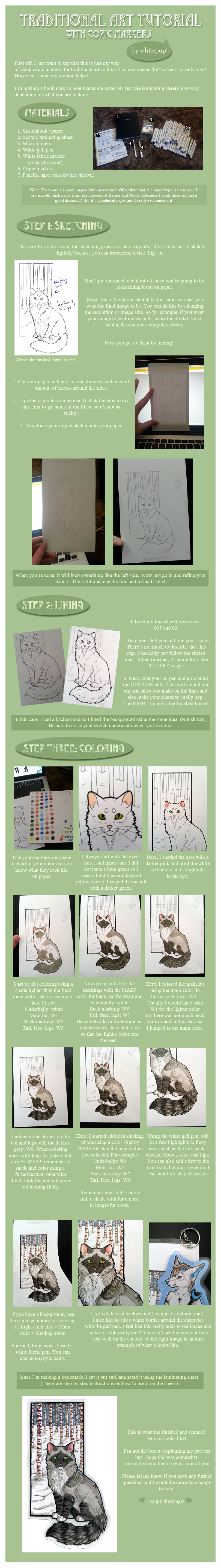 Traditional Art Tutorial - With Markers