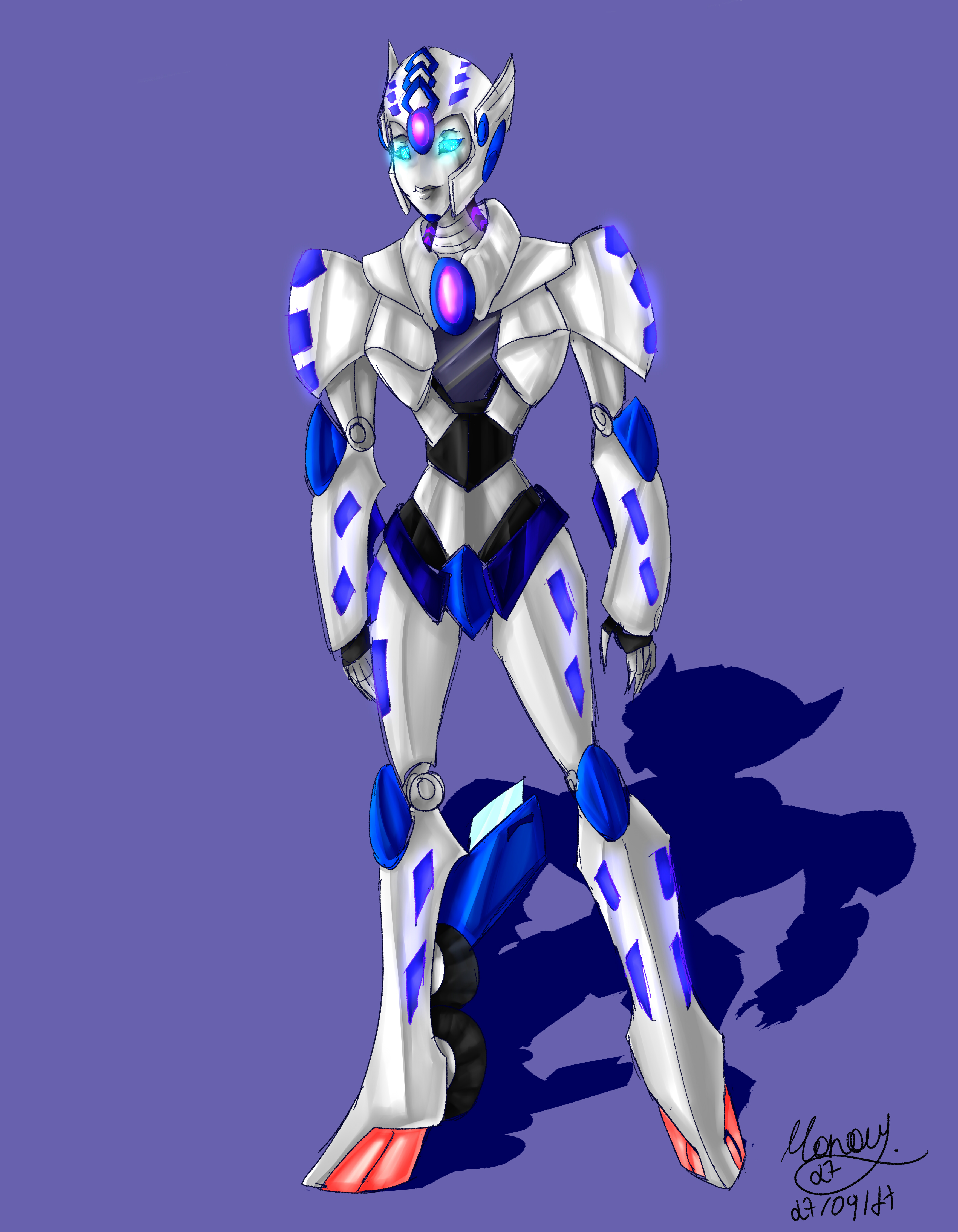 TF:Diana Prime first concept+(Speedpaint)