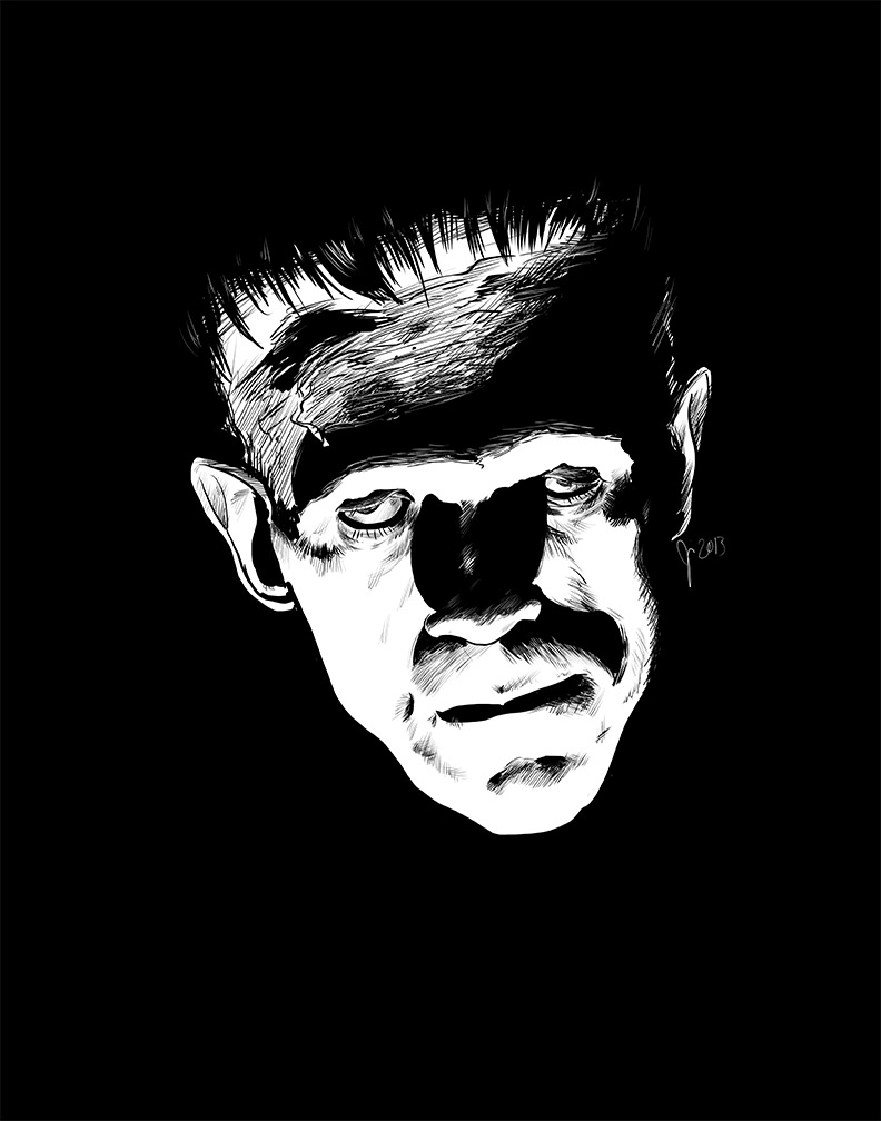 Karloff as Frankenstein's Monster