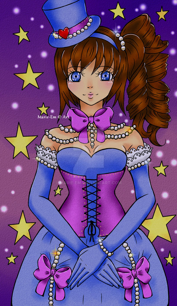 + Lady Blue + by Marie-Em on DeviantArt