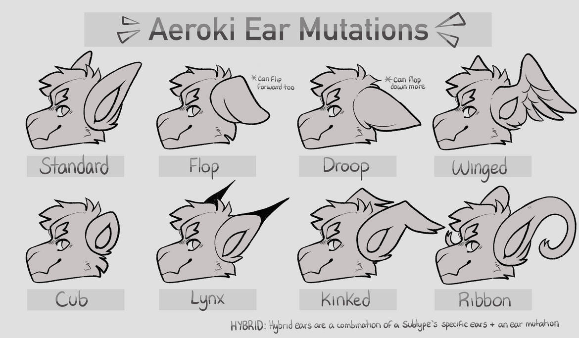 Aeroki Ear Mutations by Makieruu on DeviantArt