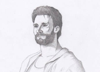 Scott Eastwood - pencil study