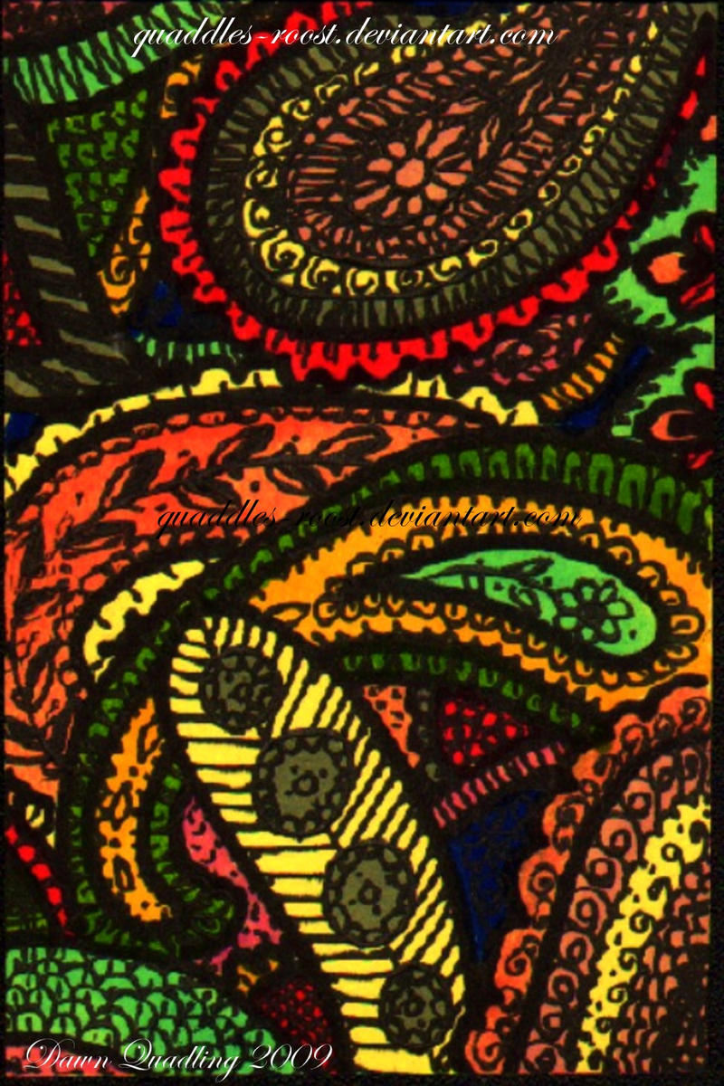 Paisley Dreams  ATC 27