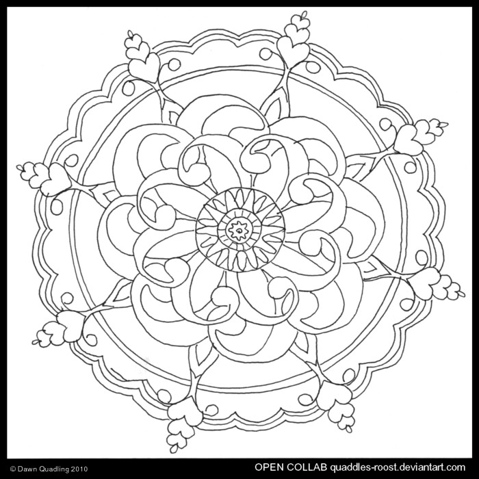 Lost In Meditation Mandala