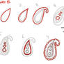 How to draw Paisley Flower 05 Paisley