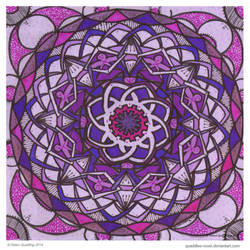 Purple Rise Mandala