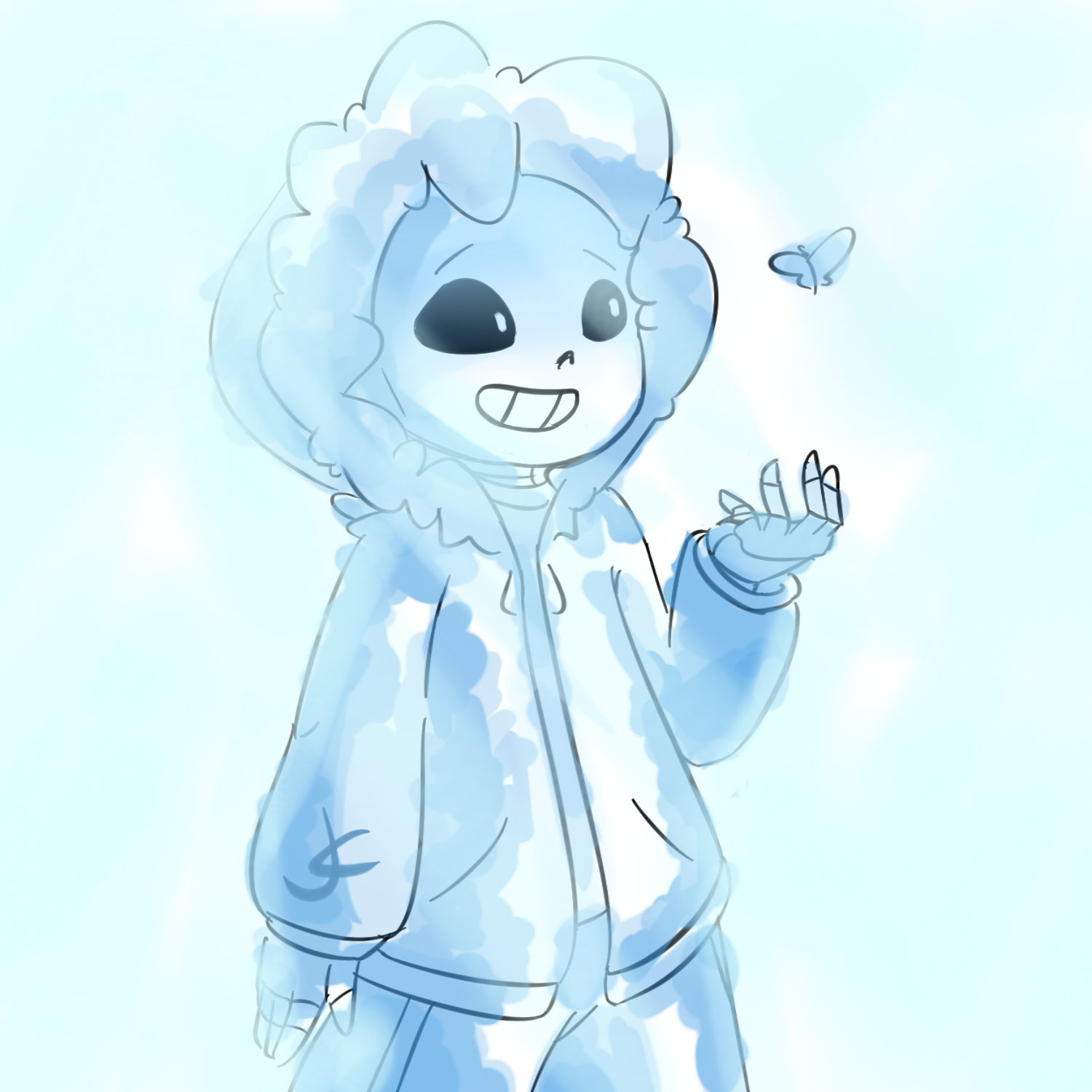 Undertale - Sans *Hoodie* (Fan Art)