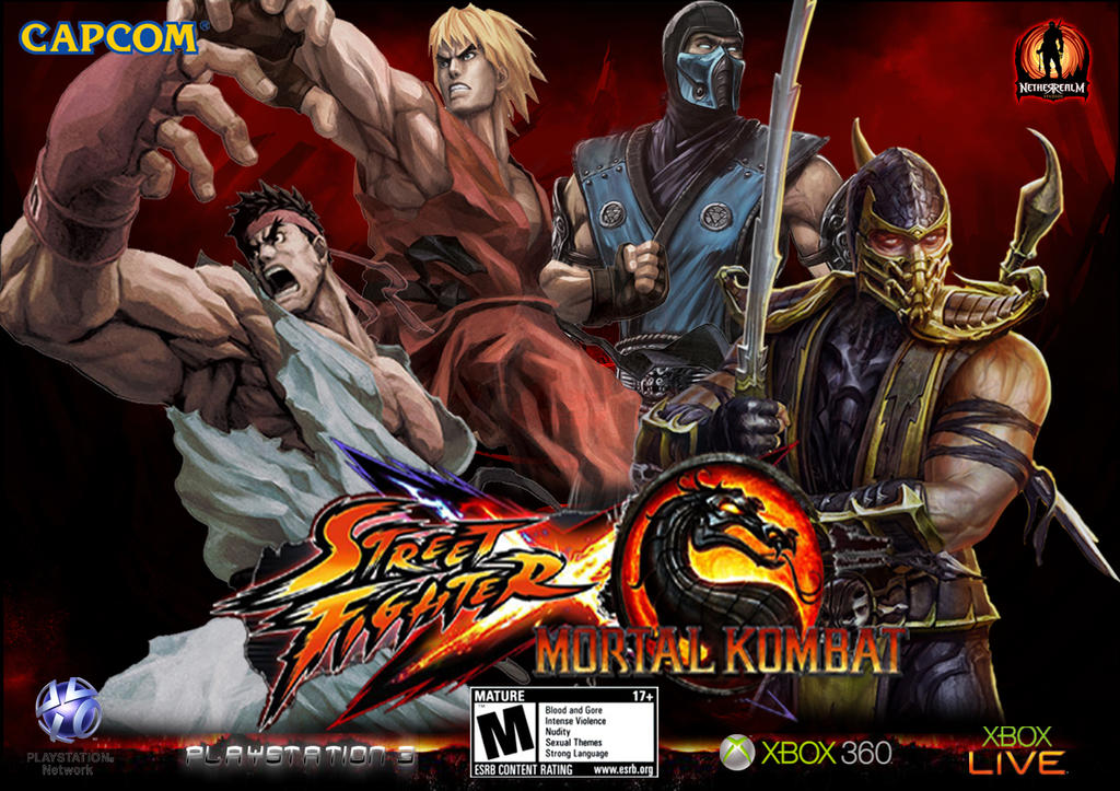 Street Fighter VS Mortal Kombat by flavioluccisano on DeviantArt