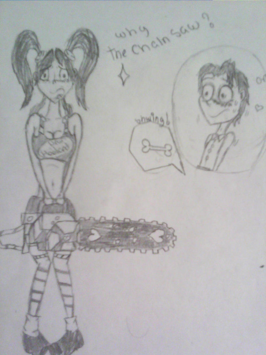 Lollipop Chain saw ( Elsa X3) by Mariaxshadow1 on DeviantArt
