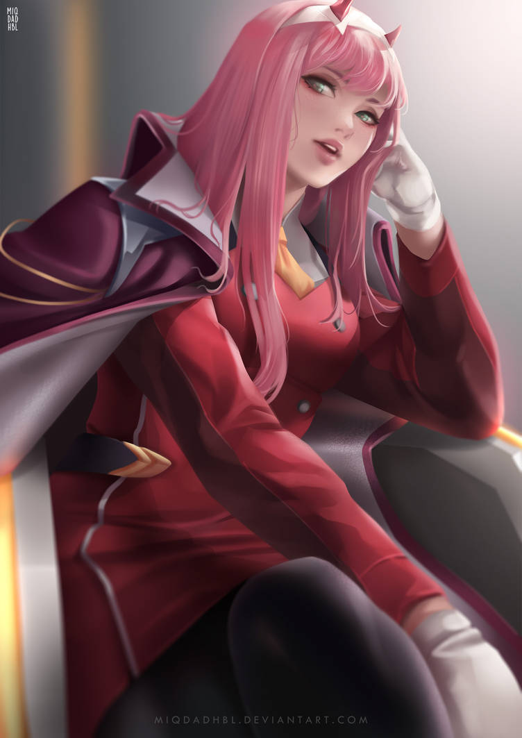Zero Two by miqdadhbl on DeviantArt