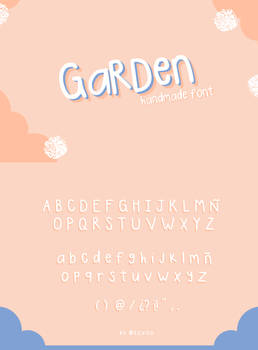 GARDEN FONT (READ DESCRIPTION)