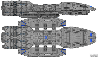 Battlestar Cerberus - Mercury Class