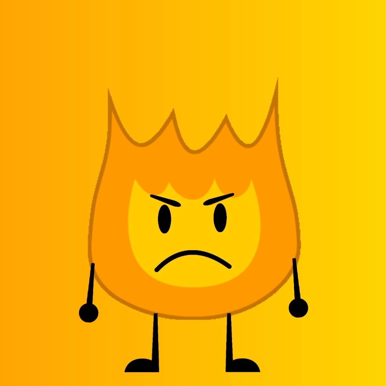Firey Behind Firey staring at you by Kirbongle on DeviantArt