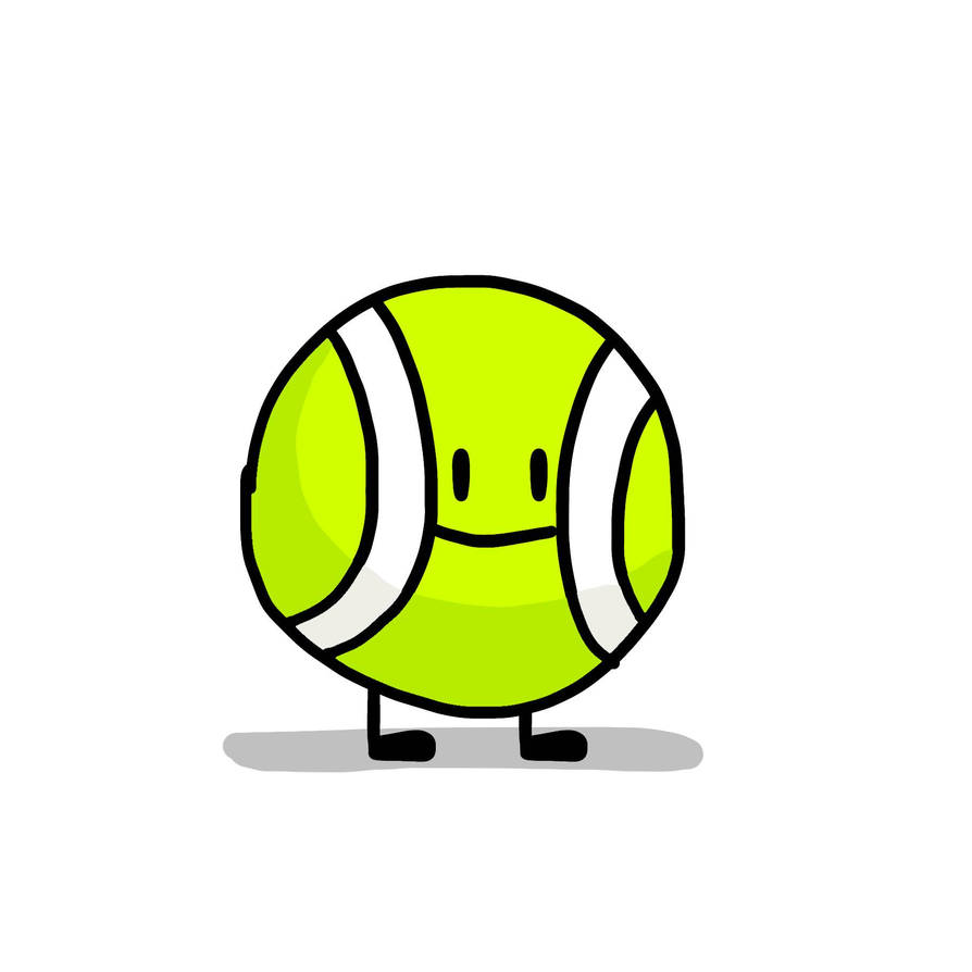 BFDI Tennis Ball by Kirbongle on DeviantArt