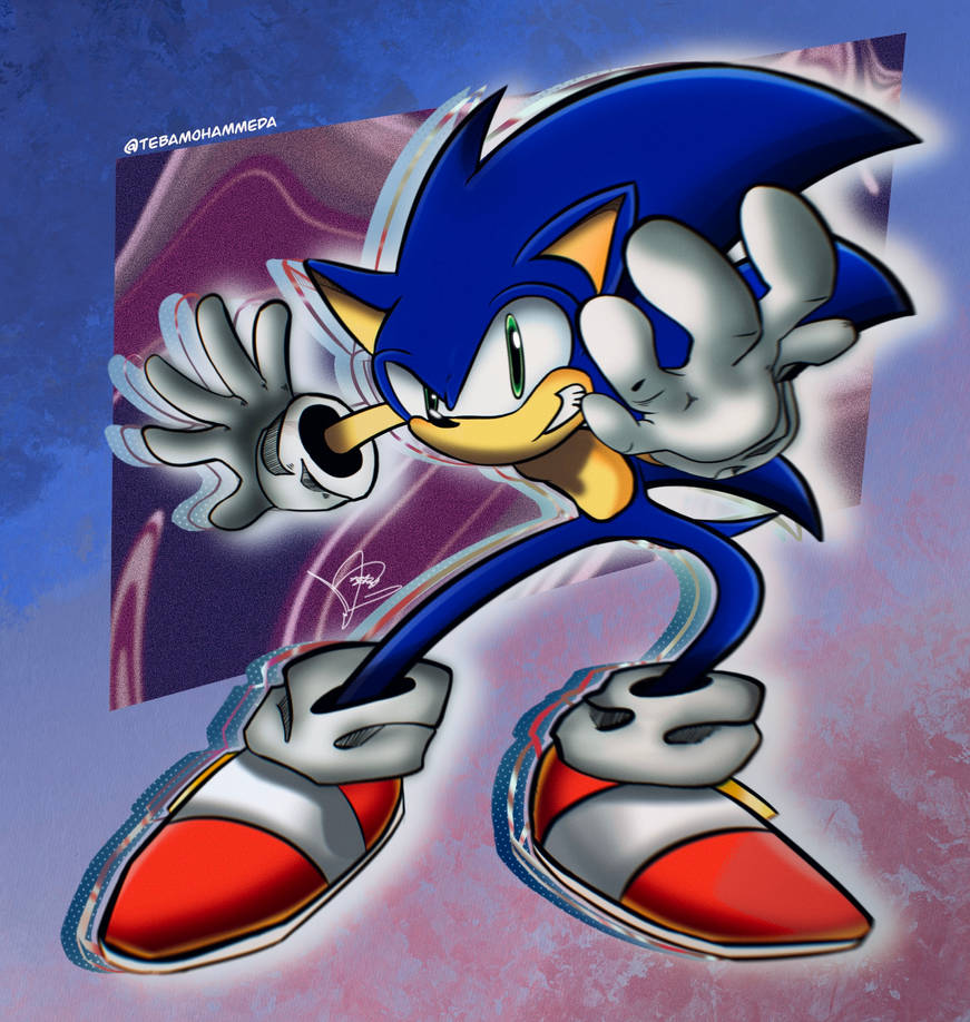 Gusta (🇧🇷) on X: • Super Sonic #SonicTheHedgehog #sonicfanart