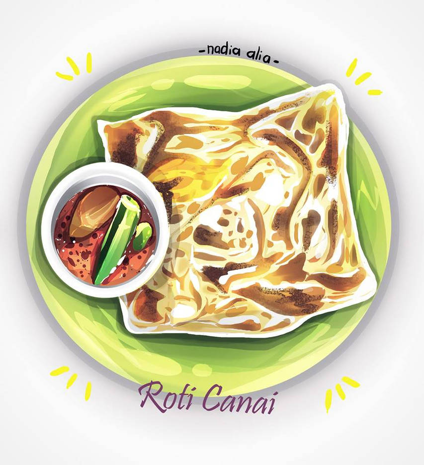 Roti Canai by Blackkobu on DeviantArt