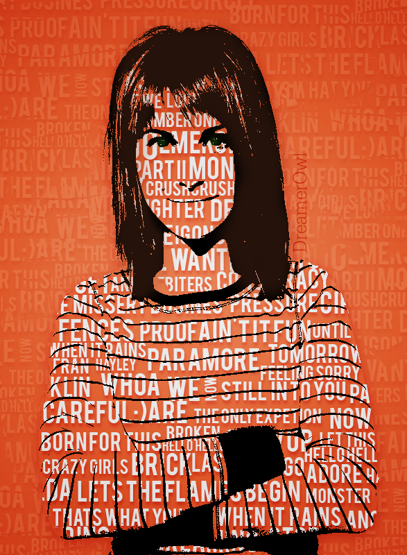 imagen de letras  +HAYLEY WILLIAMS