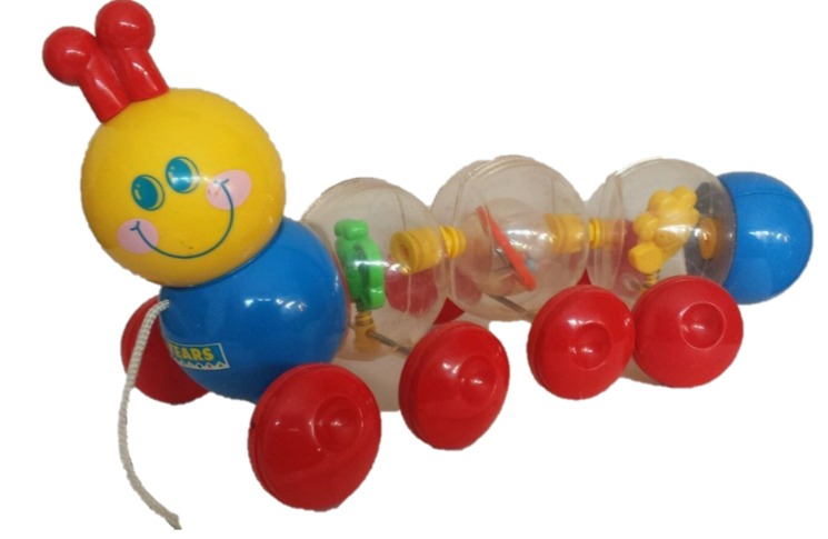 Pull along caterpillar sales