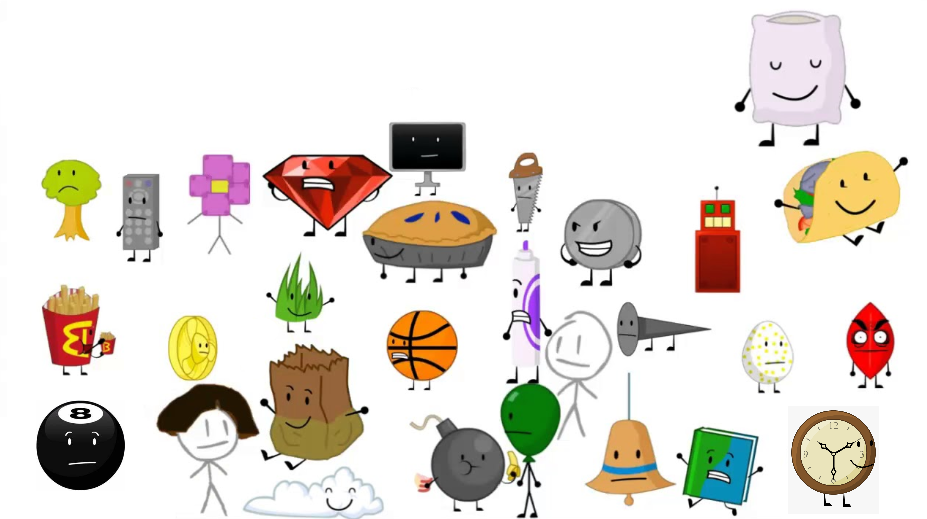 BFDI Reccomended Characters by Ajthebusguy on DeviantArt