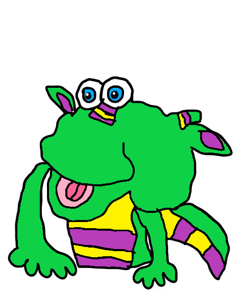 Goofy Exploding Dragon Doofy the Dragon by Ajthebusguy on DeviantArt
