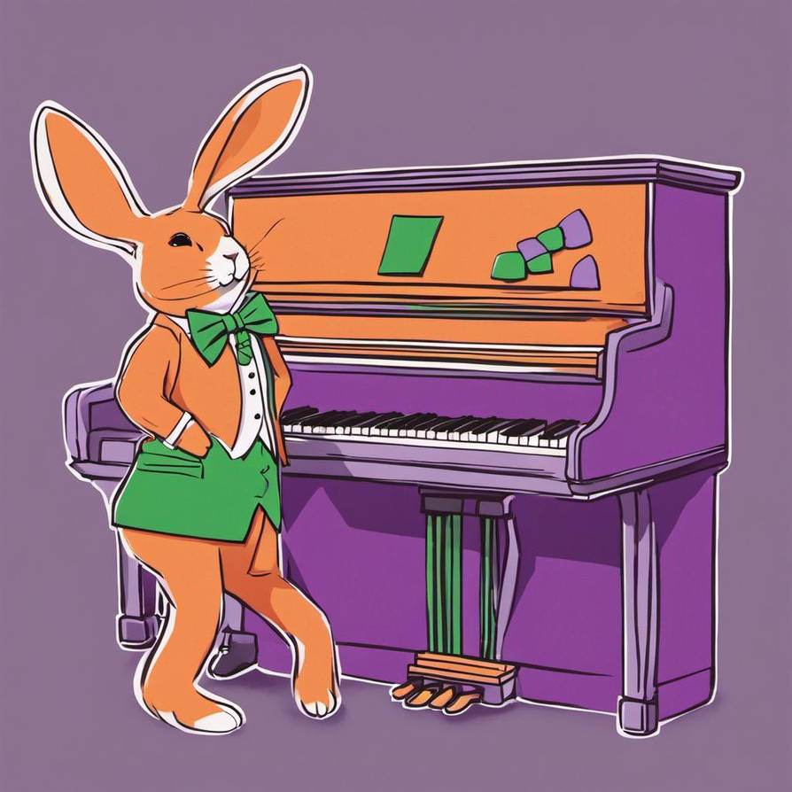DreamUp Creation: Bach The Rabbit by Ajthebusguy on DeviantArt