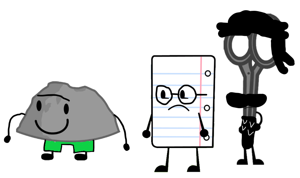 Object Show Characters as RPS by Ajthebusguy on DeviantArt