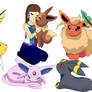 Wing and Most of the Eeveelutions