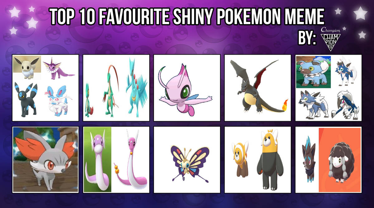 My Favorite Shiny Pokemon By Angelthewingedcat On Deviantart My Favorite Shiny Pokemon By Angelthewingedcat On Deviantart