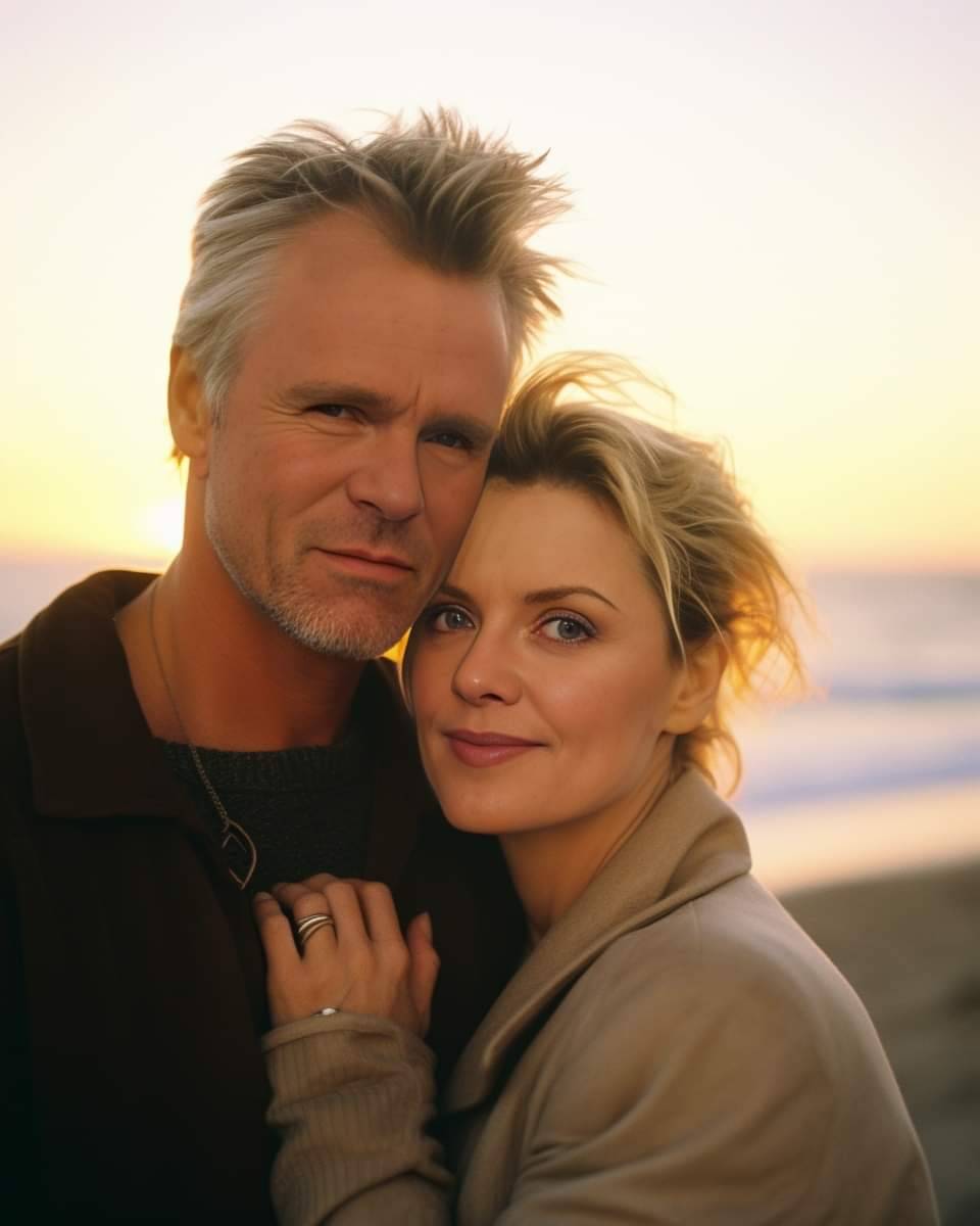 Richard Dean Anderson e Amanda Tapping by PrincipeVescovo on DeviantArt