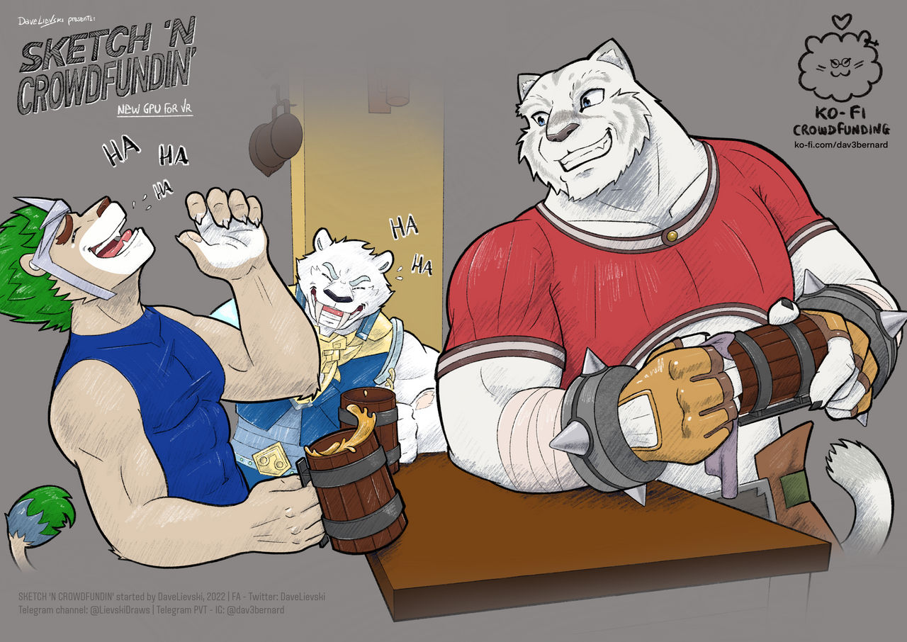 Resting at Yohei's Tavern Crowdfunding Reward by LimeLion24 on DeviantArt