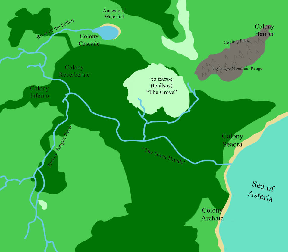 Selishte Map Current Sylisti Colonies- Map by Rainflightt on DeviantArt