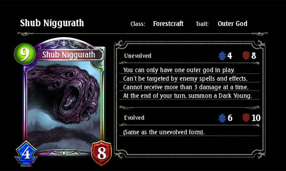 Lovecraftian Shadowverse - Shub Niggurath