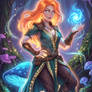 glowing fantasy pinupgirl 2K 202608082229