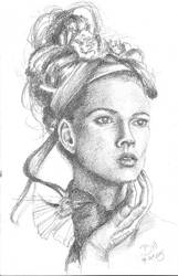 Portrait sketch - boceto retrato