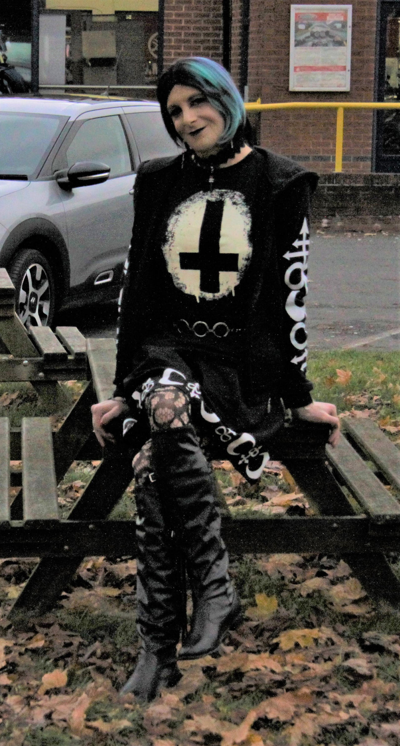 Wild Goth Goth girl in the wild by NikkiTDoncaster on DeviantArt