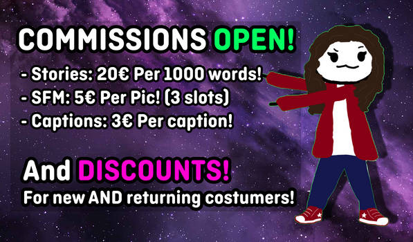 OPEN COMMISSIONS!