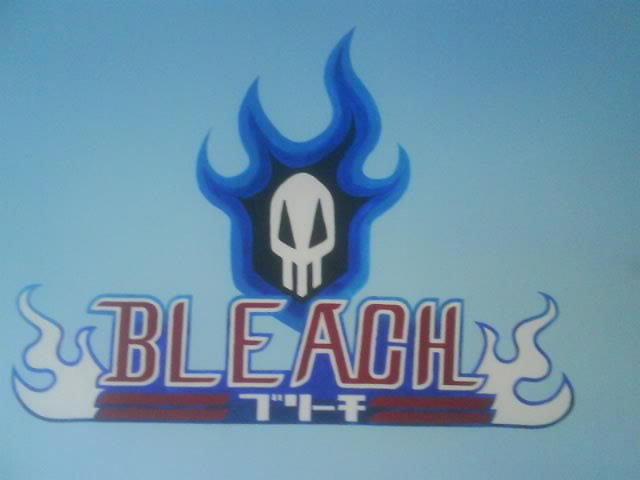 bleach logo on wall by TikaZ94 on DeviantArt