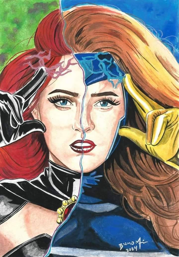 Madelyne Pryor is Gaea become Galactus by Vincentpalomo2 on DeviantArt