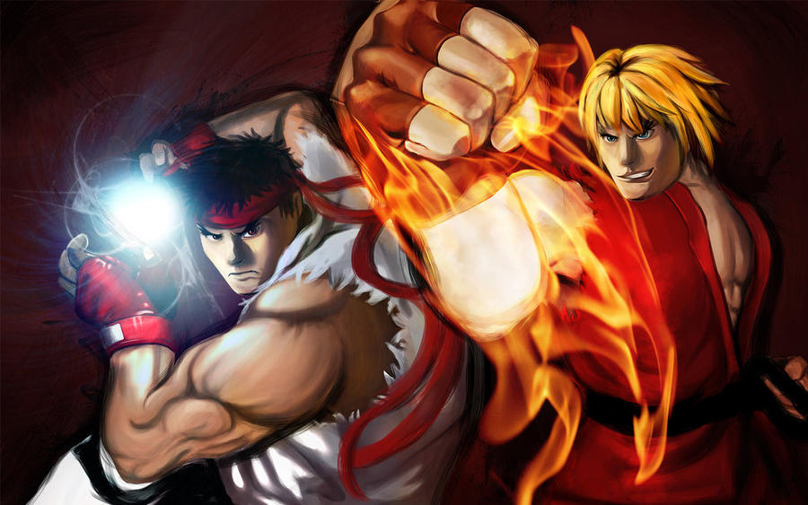 Ken Vs Ryu_2009 by hot-fish on DeviantArt