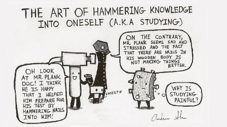 The Art of Hammering Knowledge Into Someone