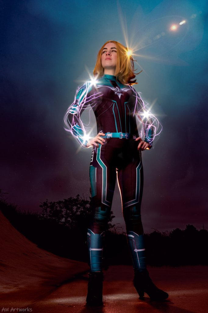 Captain Marvel art by dciphoenix on DeviantArt